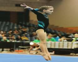 She becomes a level, nine gymnasts, at the age of 12. She began gymnastics at the very early age of two.